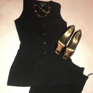 Size 4 pant& size 6 top set only (no shoes).